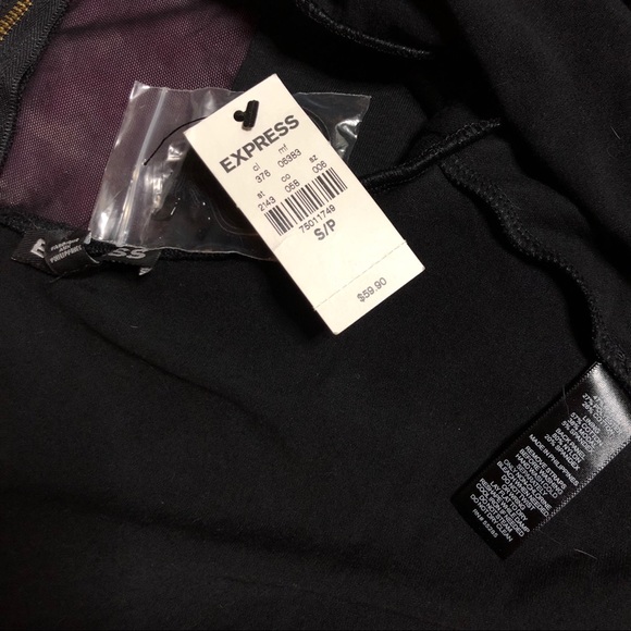 Express NWT peplum convertible tank top tube top s - Picture 8 of 8